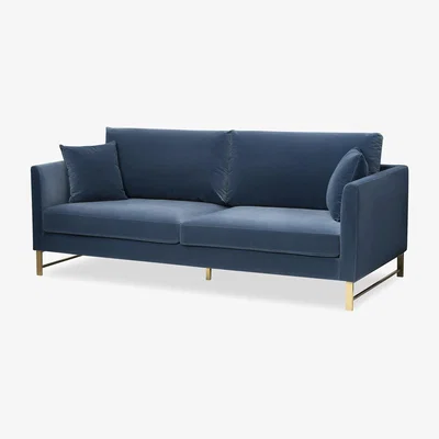 Olivia's Liang & Eimil Vero Sofa Gainsborough Polar Blue Velvet