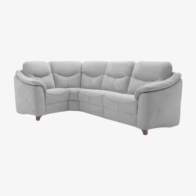 Downtown G Plan Jackson Leather 4 Seat RHF Corner Sofa