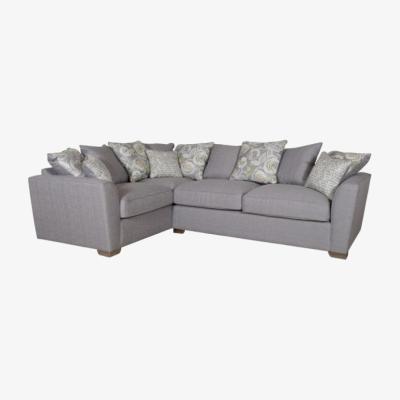 Downtown Franklin 4 Seater Right Hand Corner Group with Bed Pillow Back Bed