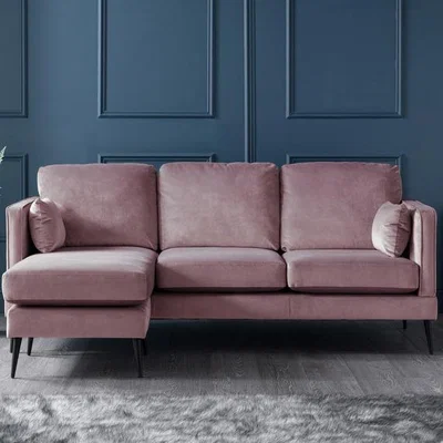 The Range The Ellie Right Hand Chaise - Lavender