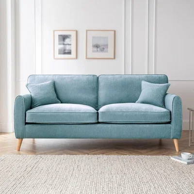 The Range The Sophia 4 Seater Sofa - Lagoon