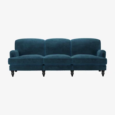Sofa.com Snowdrop 4 Seat Sofa in Mineral Mist Speckled Chenille