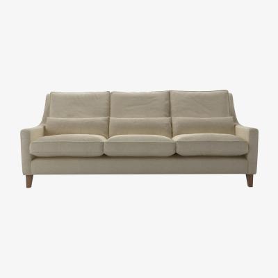 Sofa.com High Back Iggy 4 Seat Sofa in Pampas Hygge Smart Linen