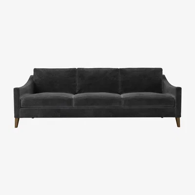 Sofa.com Iggy 4 Seat Sofa in Raven Speckled Chenille