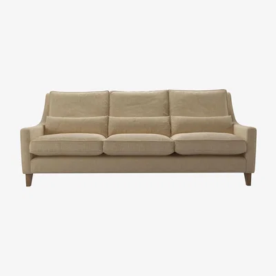 Sofa.com High Back Iggy 4 Seat Sofa in Nordic Pine Hygge Chunky Weave