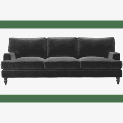Sofa.com Perfectly Pristine Isla 4 Seat Sofa in Armour Smart Velvet - sofa.com