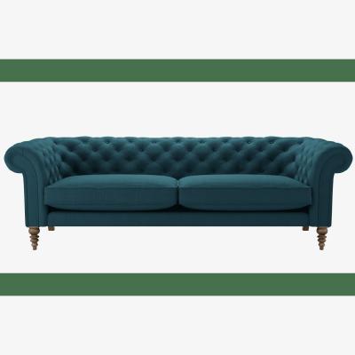 Sofa.com Perfectly Pristine Oscar 4 Seat Sofa in Evergreen Brushed Linen Cotton - sofa.com