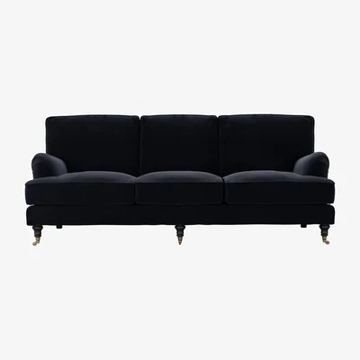 Sofa.com Bluebell 4 Seat Sofa in Pitch Smart Cotton - sofa.com