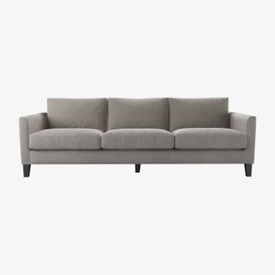 Sofa.com Izzy 4 Seat Sofa in Nimbus Aquaclean Clever Velvet