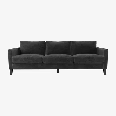Sofa.com Izzy 4 Seat Sofa in Raven Speckled Chenille