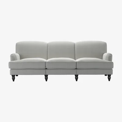 Sofa.com Snowdrop 4 Seat Sofa in Wishing Well Organic Smart Cotton