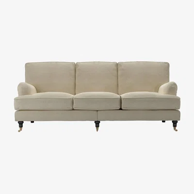 Sofa.com Bluebell 4 Seat Sofa in Pampas Hygge Smart Linen