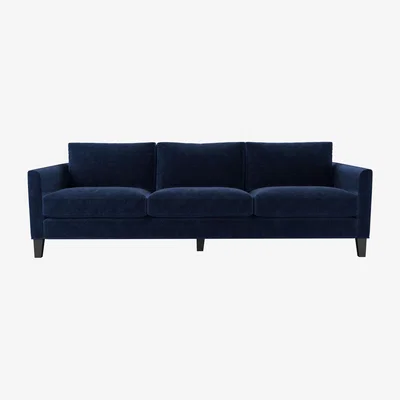 Sofa.com Izzy 4 Seat Sofa in Port Royal Aquaclean Clever Chenille
