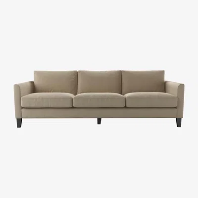 Sofa.com Izzy 4 Seat Sofa in Pennine Stone Organic Smart Cotton