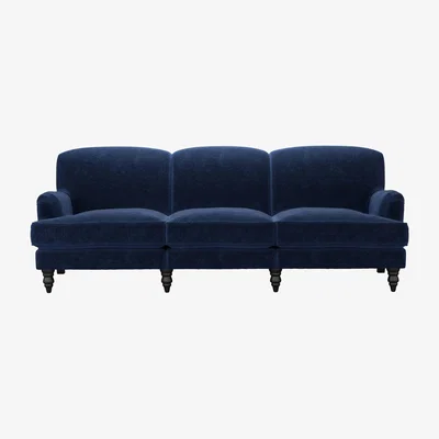 Sofa.com Snowdrop 4 Seat Sofa in Port Royal Aquaclean Clever Chenille