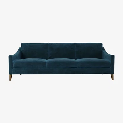 Sofa.com Iggy 4 Seat Sofa in Mineral Mist Speckled Chenille