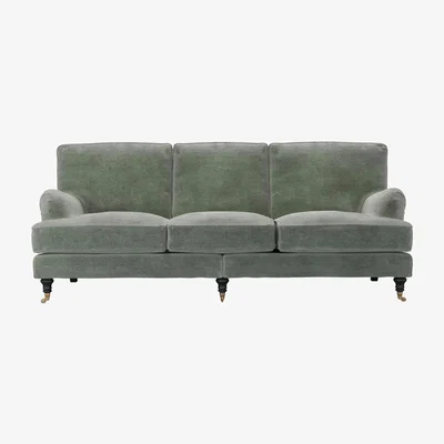 Sofa.com Bluebell 4 Seat Sofa in Moonstone Speckled Chenille