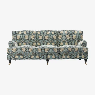 Sofa.com Bluebell 4 Seat Sofa in Pimpernel Velvet Indigo