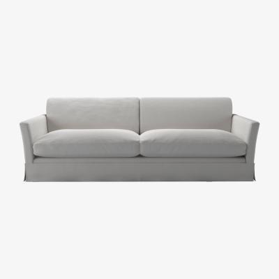 Sofa.com Nearly New Otto 4 Seat Sofa in Alabaster Brushed Linen Cotton - sofa.com