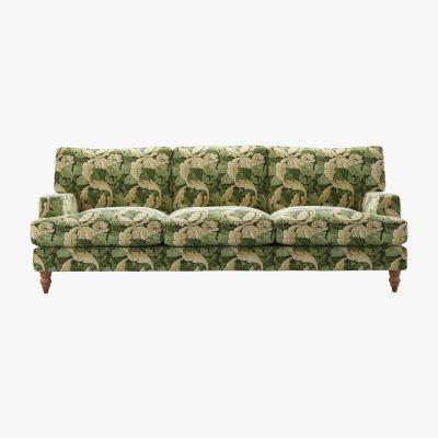 Sofa.com Isla 4 Seat Sofa in Acanthus Velvet Nettle