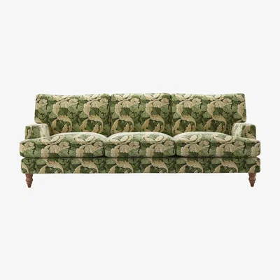 Sofa.com Isla 4 Seat Sofa in Acanthus Velvet Nettle