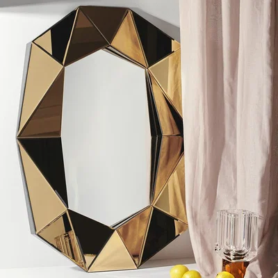 Amara Reflections Copenhagen - Diamond Mirror - Large - Bronze