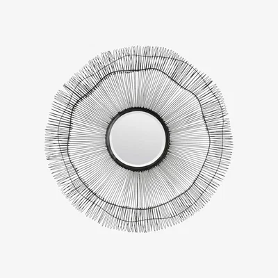 Amara Made Goods - Kaylee Mirror - Matte Black