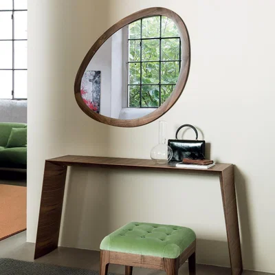 Barker and Stonehouse Porada Giolino Mirror, 776 Wood | Barker & Stonehouse