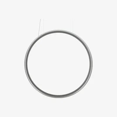 The Conran Shop Medium Discovery Vertical TW Pendant Light in Satinised Aluminium