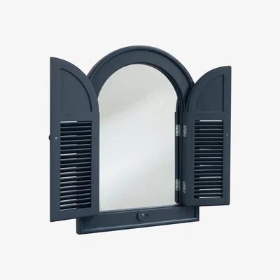 Dunelm Galaxy Arched Outdoor Mirror Blue