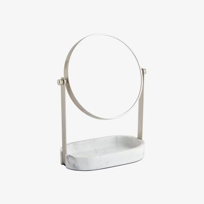 Habitat Habitat Marble Pedestal Mirror with Tray