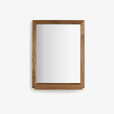 Habitat Habitat Mango Wood Mirror with Shelf - Natural