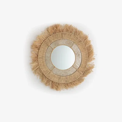 La Redoute Loully Raffia Mirror