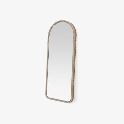 Made.com Lumera Leaner Mirror, 70 x 180 cm, Taupe Rattan