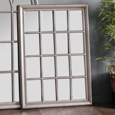 Olivia's Gallery Direct Ashmore Mirror Antique Silver