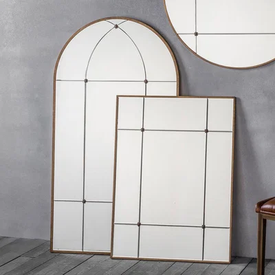 Olivia's Gallery Direct Ariah Arch Window Pane Mirror