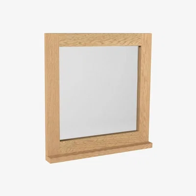 Downtown Fusion Rustic Oak Gallery Mirror