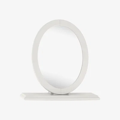 Downtown Montreal Soft Grey Vanity Mirror