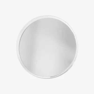 Pagazzi Harvey Round Mirror White 95cmX95cm