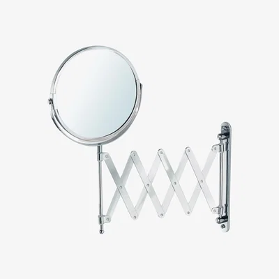 The Range Extendable Wall Mounted Chrome Mirror  - Mirror
