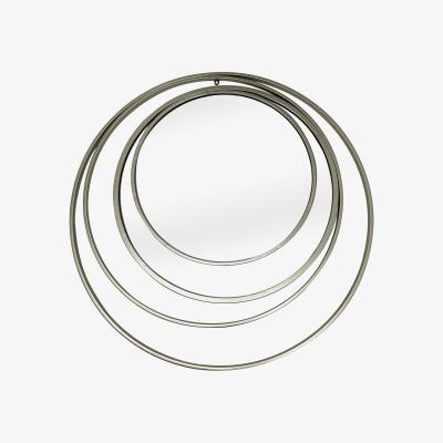The Range Saturn Metallic Round Mirror