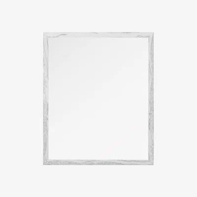 The Range Grey Marble Effect Mirror