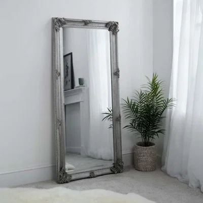 Woods Furniture Marylebone Leaner Mirror - Silver