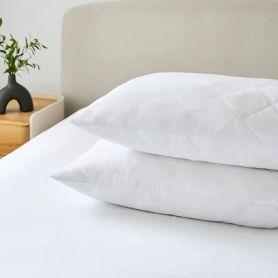 Dunelm Fogarty Cotton Comfort Pillow Protector Pair