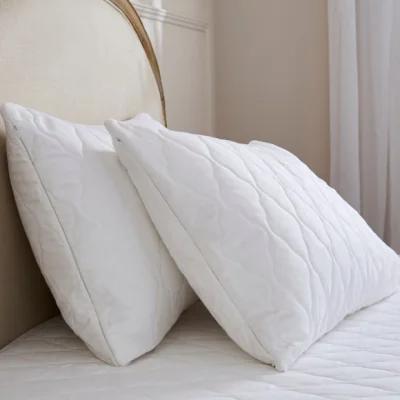 Dunelm Dorma Egyptian Cotton T300 Quilted Pillow Protector
