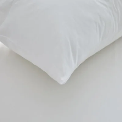 Dunelm Freshnights Cotton Zipped Pair of Pillow Protectors White