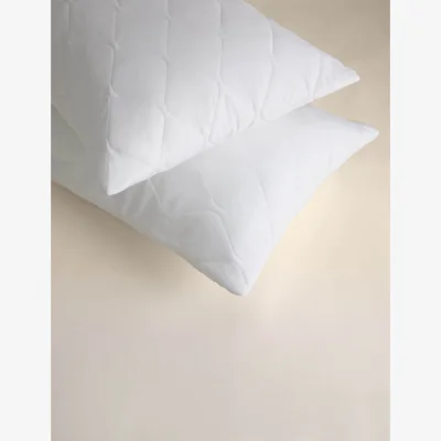 Marks & Spencer M&S 2 Pack Stay Cool Pillow Protectors White