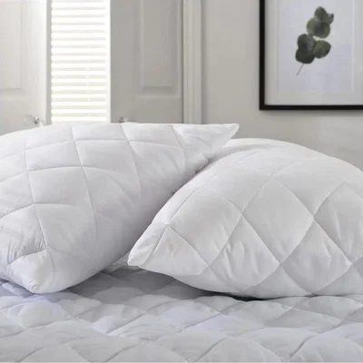 Downtown The Lyndon Company Anti Allergy Pillow Protector Pair In White