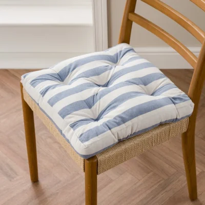 Dunelm Striped Square Seat Pad