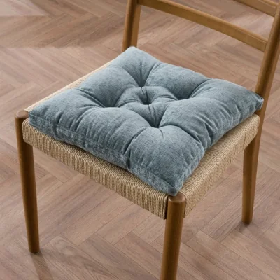 Dunelm Chenille Square Seat Pad